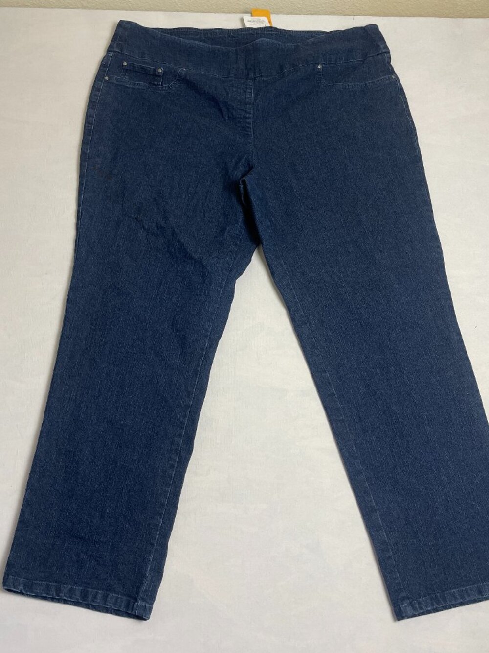 NWT Ruby Rd Stretch Pull On Jean Straight Leg Size 20W NEW